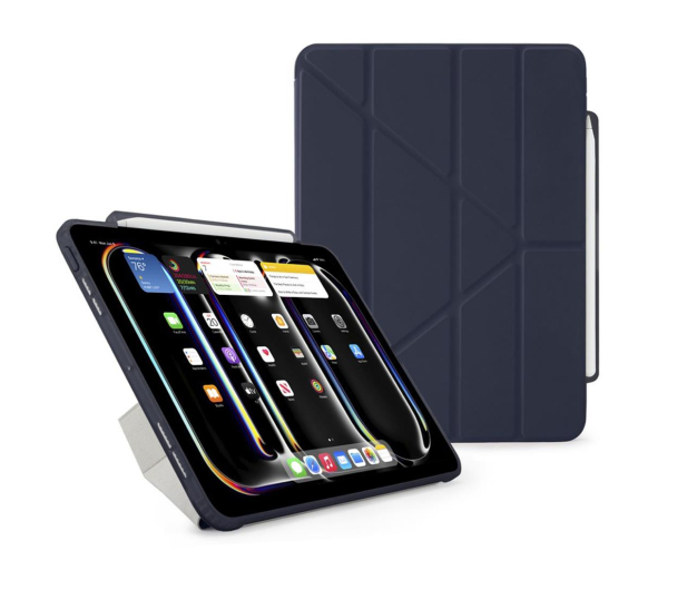 Pipetto Origami No3 Pencil Case do iPad Pro 11" (2024) dark blue P053-113-AF - 1270923 - zdjęcie